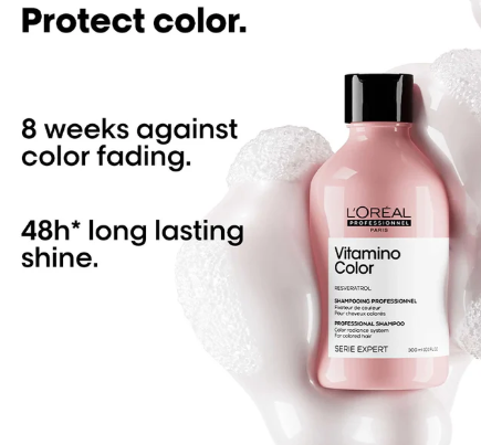 Loreal Vitamino Color Shampoo 300ML MRP -750/-