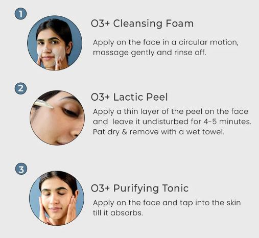 O3+ Shine & Glow Kit Single Use Facial Kit (38Gm) MRP -830/-