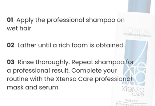 Loreal Professionnel Xtenso Care Shampoo 250ml MRP-610/-