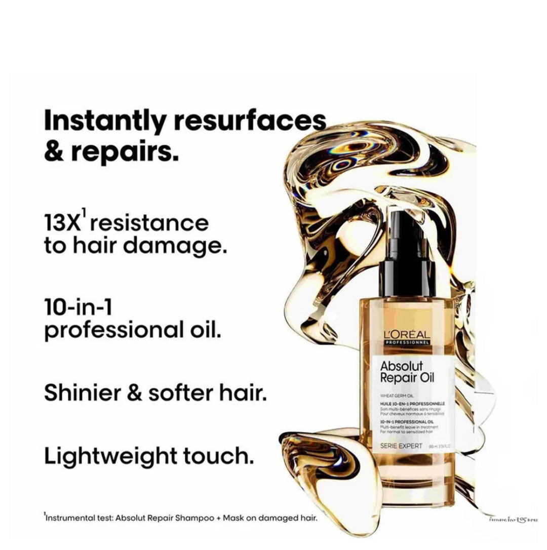 Loreal Serie Expert Absolut Repair Oil 90Ml MRP-1390/-
